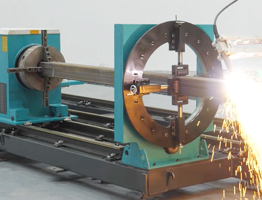 rectangular pipe cutting machine